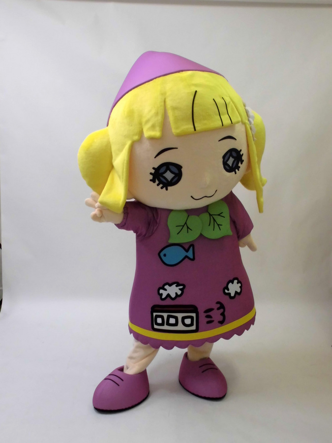 ひたちなか市準公式キャラクターみなとちゃん ぬいぐるみ 約15cm